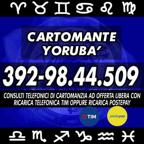 ´¨`*•. Cartomante Yorubà .•*´¨`